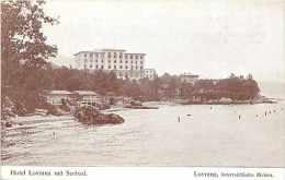 Autriche -ref 238- Hotel Lovrana Mit Seebad  - Carte Bon Etat - - Lech