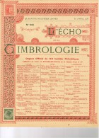 L´ECHO DE LA TIMBROLOGIE - Année 1935 - N° 944 - Francés (hasta 1940)