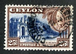 360 X)  Ceylon -1935  SG# 375  (o) Sc 271   Cat. £1.25 - Ceylan (...-1947)