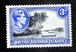 395 X)  Br. Solomon -1939  SG# 65  (m*)  Sc.#72 Cat. £1.75 - Isole Salomone (...-1978)