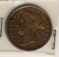 PIECE MONNAIE MALAISIE # CENT 1887 VICTORIA - Malaysie