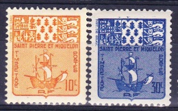 ST PIERRE ET MIQUELON   YT   TAXE  67 68   **    MNH - Timbres-taxe