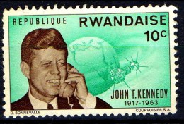 Rwanda Good Stamp Very Fine MNH!  J.F Kennedy 1917-1963  //  1 Timbre** République Rwandaise - Unused Stamps