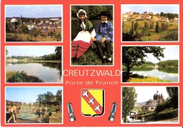 CREUTZWALD 57 - Porte De France - Multivues - VM 568. - W-6 - Creutzwald