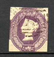 GRANDE BRETAGNE   1847  (o)   S&G# 60     Number 2ww  - Higt Quality - Used Stamps