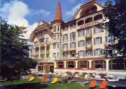 Wengen - Hotel Lauberhorn - 765 - Formato Grande Non Viaggiata - Wengen