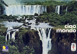 Brasile - Le Spetticolari Cascate Del Fiume Iguacu - Stato Del Parana - Formato Grande Non Viaggiata - Brasilia