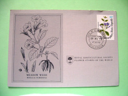 St. Christopher, Nevis & Anguilla 1979 FDC Card - Flowers - Royal Horticultural Soc. - San Cristóbal Y Nieves - Anguilla (...-1980)