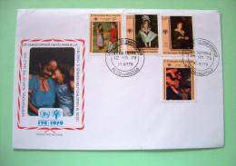 St. Christopher, Nevis & Anguilla 1979 FDC Cover - IYC International Year Of The Child - Paintings By Everett Millais - St.Christopher-Nevis & Anguilla (...-1980)