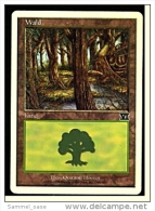 Karte Magic The Gathering  -  Land  -  Wald  -  Deutsch - Autres & Non Classés