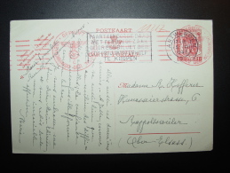 OBERKOMMANDO WEHRMACHT SS WWII ANVERS ZENSUR CENSURE BELGIQUE BELGIUM Pour RIBEAUVILLE RAPPOLTSWEILER - Lettres & Documents