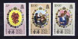 Hong Kong - 1981 - Royal Wedding - MNH - Ungebraucht