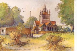 IOW - WHIPPINGHAM CHURCH - ART DRAWN By H SIMMONDS M84 - Other & Unclassified
