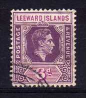 Leeward Islands - 1938 - 6d Definitive (Chalk Surfaced Paper) - Used - Leeward  Islands