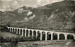 Isère - Ref A 326 -vif - Le Viaduc De Crozet -lignes De Chemin De Fer -carte Bon état - - Vif