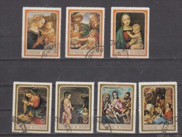 BURUNDI, 1968, Christmas, Paintings, Set 7 V, USED - Gebruikt