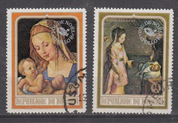 BURUNDI, 1969, Christmas, Paintings, Apollo  Mission,  USED - Usati