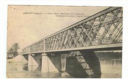 LANGON - GIRONDE - LE GRAND PONT METALLIQUE SUR LA GARONNE - Langon