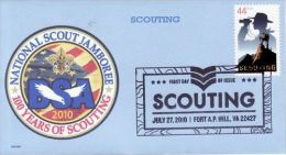 USA 2010 SCOUTING FDC - 2001-2010