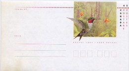 CANADA  -  Intero  Postale  -  COLIBRI - Kolibries