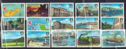 Alderney, Year 1983, Island Scenes, MNH** (8) - Alderney