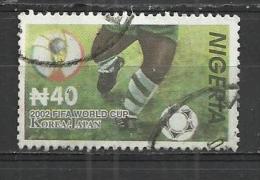 NIGERIA 2002 - FIFA WORLD CUP - USED OBLITERE GESTEMPELT USADO - 2002 – South Korea / Japan