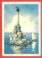 133205 / UKRAINE Sevastopol 1961 Sunken Ships Monument / Stationery Entier Ganzsachen / Russia Russie Russland Rusland - 1960-69