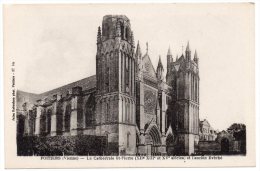 CP, 86, POITIERS, La Cathédrale St-Pierre (XIIe XIIIe Et XVe Siècles) Et L'ancien Evèché, Vierge - Poitiers