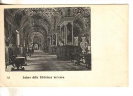 Cartolina Biblioteche-roma -biblioteca Vaticana - Bibliotheken