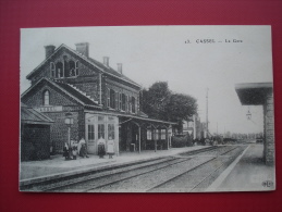 CPA 59 - CASSEL - La Gare - Cassel