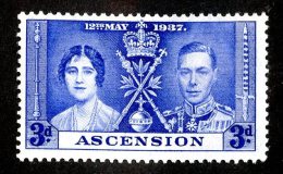 474x) Ascension 1937- SG #37  Mint*  Catalogue £ 1.00 - Ascensión