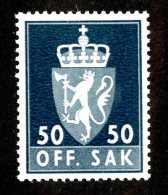 476x)  Norway 1969- Sc # O86  Mnh**  Catalogue $.50 - Unused Stamps