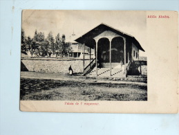 Carte Postale Ancienne : ETHIOPIE : ADDIS ABABA , ADDIS ABEBA : Palais De L´ Empereur - Äthiopien