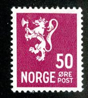 514x)  Norway 1927- Sc # 127  M*  Catalogue $ 2.00 - Unused Stamps