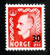 521x)  Norway 1951- Sc # 321  Mint*  Catalogue $ 1.00 - Neufs