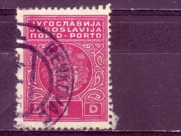 COAT OF ARMS-1 D-T II-PORTO-POSTMARK-BENKOVAC-CROATIA-YUGOSLAVIA-1931 - Impuestos