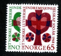 558x)  Norway 1968- Sc #517/18  Mnh**  Catalogue $3.90 - Unused Stamps