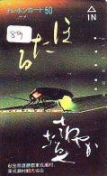 Télécarte JAPON * TELEFONKARTE JAPAN (89) INSECTE * Scarabée * BEETLE INSECT Phonecard * KEVER * - Altri & Non Classificati