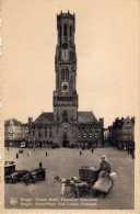 C   -   871     -      BRUGES      -      ( Belgique )     -  Grand  Place   .  Une  Laitière   Flamande    . - Collections & Lots