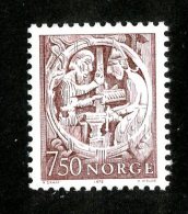 574x)  Norway 1976- Sc #669  Mnh**  Catalogue $4.00 - Unused Stamps