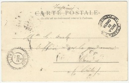Greece - Crete 1903 Rouen To Candie - Italian & French Post Cancels - Crète
