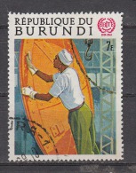BURUNDI, 1969, I.L.O. , Organisation, 1 V, USED - Used Stamps