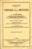 Abrégé De La Théorie De La Musique Par Danhauser - Musique