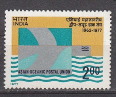 INDIA, 1977, 15th Anniversary Of Asian Oceanic Postal Union,  MNH, (**) - Ongebruikt