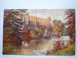 WARWICK  CASTLE  From The Island   (Carte Couleur) - Warwick