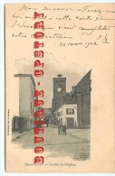 40 - SAINT SEVER - Rue De L'eglise - Carte Précurseur Voyagée 1902 - Dos Scanné - Saint Sever