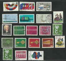 Deutschland Kleines Los EUROPA CEPT Stamps O - Collections