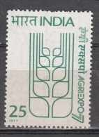 INDIA, 1977,  Agriexpo 77, Agricultural Exhibition, New Delhi,    MNH, (**) - Neufs
