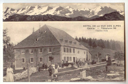 D12038 - CERNIER - Hôtel De La Vue Des Alpes - Cernier