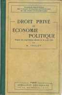 Droit Privé 1920 - Derecho